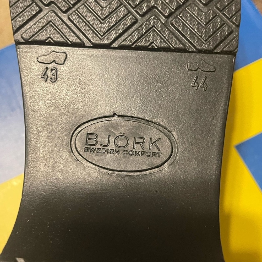 Bjork PROFESSIONAL Starry Leather Clogs Size 44 NEW - Picture 7 of 12
